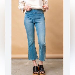 NWOT We The Free In My Feelings Mid Rise Crop Boot Jeans